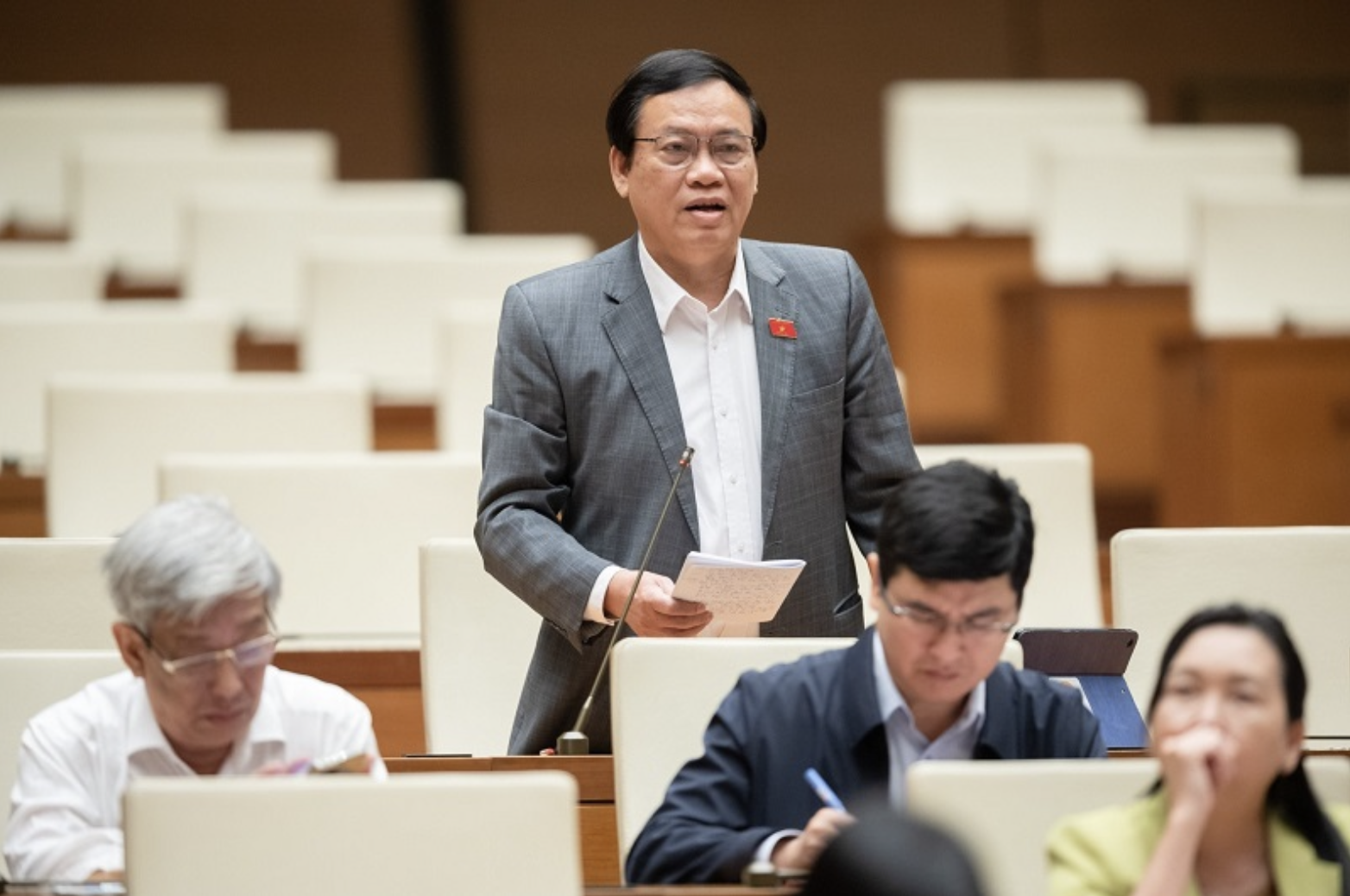 Đại biểu quốc hội Vũ Trọng Kim. Ảnh: Quochoi.vn