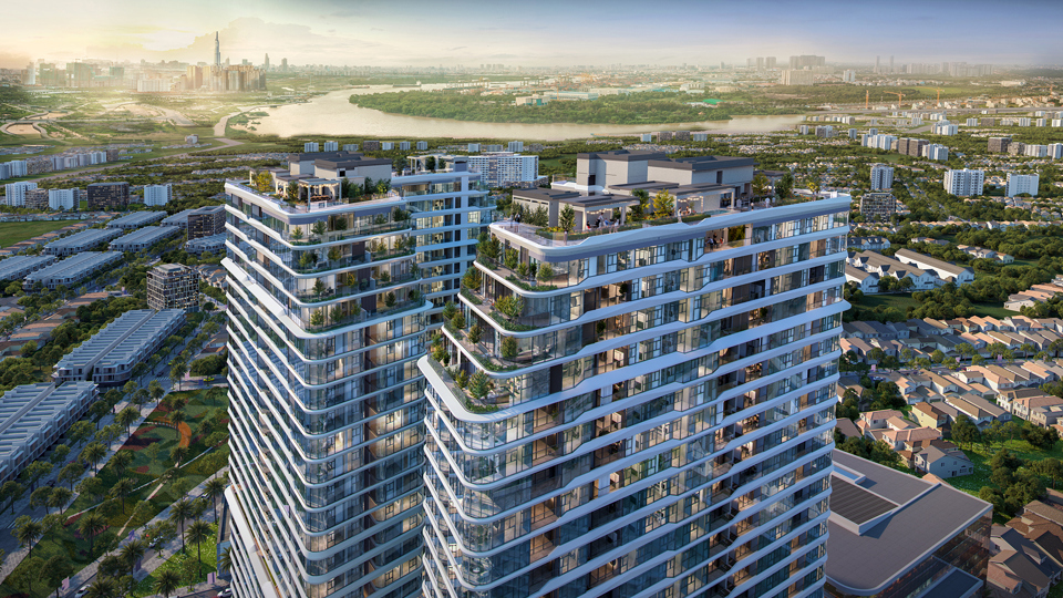 King Crown Infinity - Kiệt tác kiến trúc đương đại nổi bật giữa lòng Thủ Đức