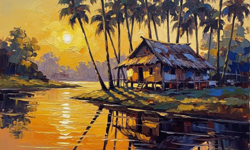 Chiều bến sông – Truyện ngắn dự thi của Nguyễn Tuấn Khang