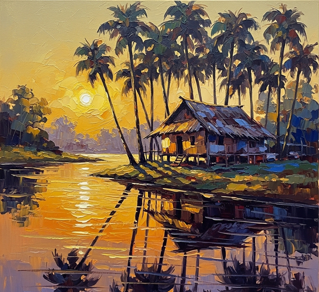 Chiều bến sông - Truyện ngắn dự thi của Nguyễn Tuấn Khang - Ảnh 1.