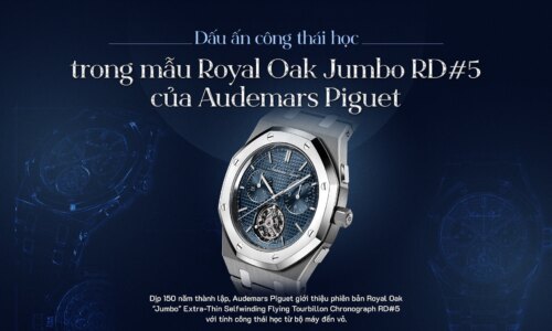 Dấu ấn công thái học trong mẫu Royal Oak Jumbo RD#5 của Audemars Piguet – Báo VnExpress Kinh doanh