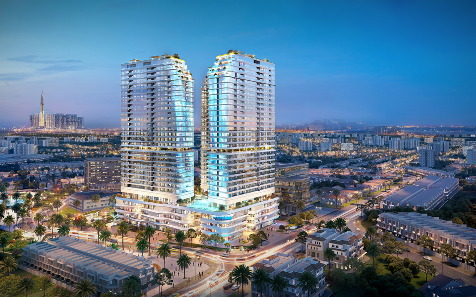 King Crown Infinity - Kiệt tác kiến trúc đương đại nổi bật giữa lòng Thủ Đức