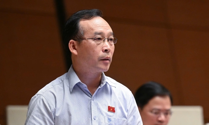 Trần Văn Tuấn, Phó trưởng đoàn Đại biểu Bắc Ninh. Ảnh: Media Quốc hội