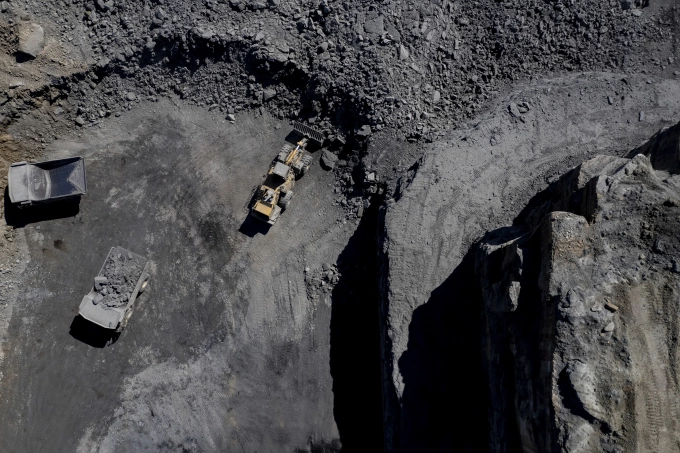 Mỏ than ở Lost Creek, Kentucky ngày 29/9/2022. Ảnh: AFP