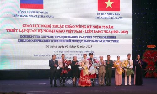 Giao lưu nghệ thuật thắt chặt tình hữu nghị Việt Nam – Liên bang Nga