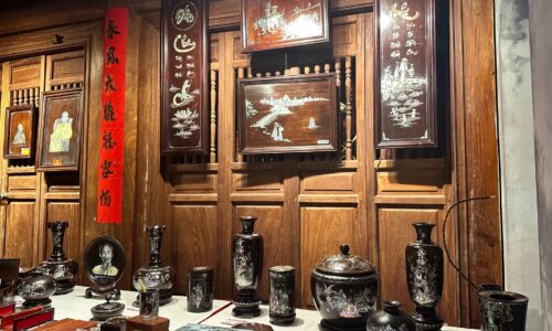 Đánh thức ký ức phố nghề chạm khảm trong đời sống đương đại