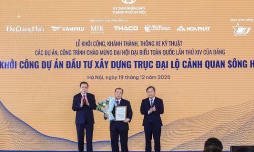 Hà Nội khởi công dự án đầu tư xây dựng trục đại lộ cảnh quan sông Hồng | Dự án | Tài Chính