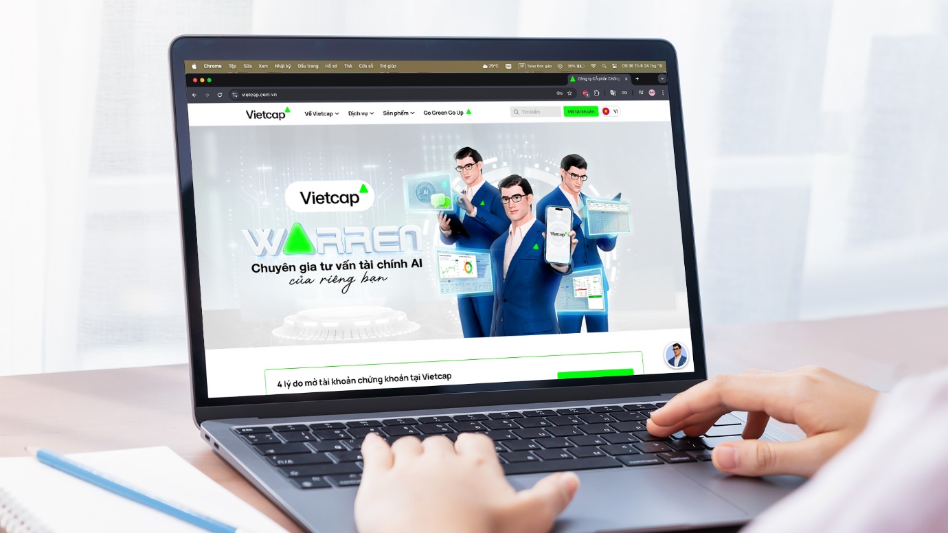 Vietcap định hình đầu tư chứng khoán cùng AI - Ảnh 1.