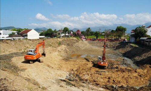 Nhiều ‘nút thắt’ khiến dự án tu bổ Thành cổ Diên Khánh chậm tiến độ