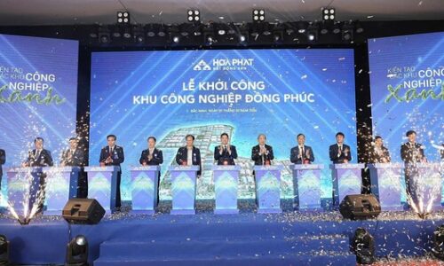 Hòa Phát khởi công dự án Khu công nghiệp Đồng Phúc quy mô gần 355 ha | Vật tư | Tài Chính