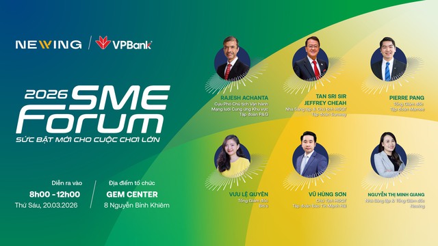 Ra mắt SME Forum 2026: Sức bật mới cho cuộc chơi lớn - Ảnh 1.