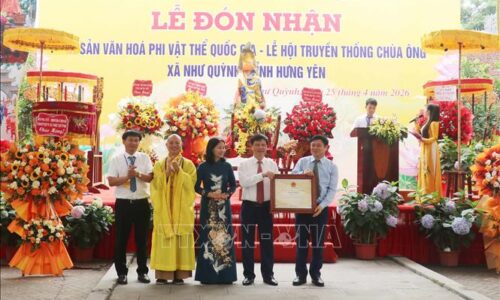 Công nhận Lễ hội truyền thống Chùa Ông là Di sản văn hóa phi vật thể quốc gia
