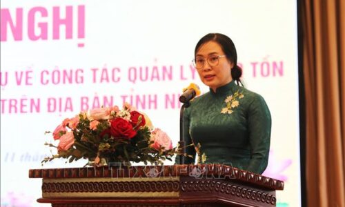 Trao đổi kinh nghiệm trong công tác bảo tồn và phát huy giá trị di tích