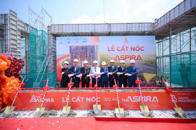 The Aspira cất nóc vượt tiến độ: Khẳng định uy tín và năng lực triển khai - Ảnh 1.