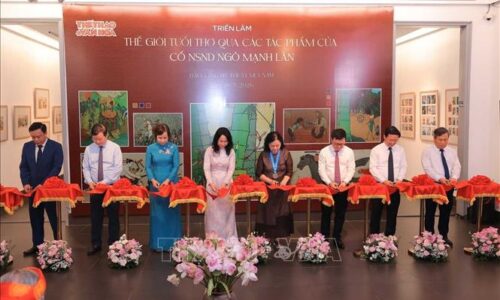 Thế giới tuổi thơ qua các tác phẩm của cố Nghệ sĩ Nhân dân, Họa sĩ Ngô Mạnh Lân